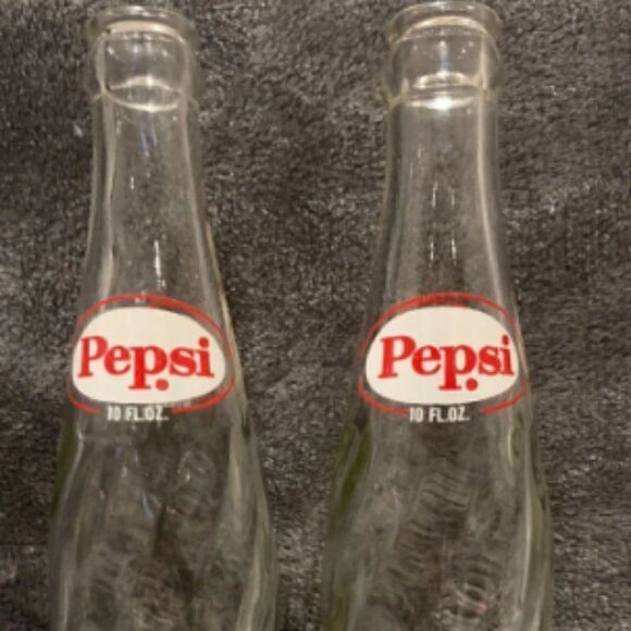 ANTIQUE 1960’s Swirl Pepsi Cola Bottle - Picture 1 of 3